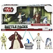 Star Wars Resurgence of the Jedi Action Figures Battle Pack